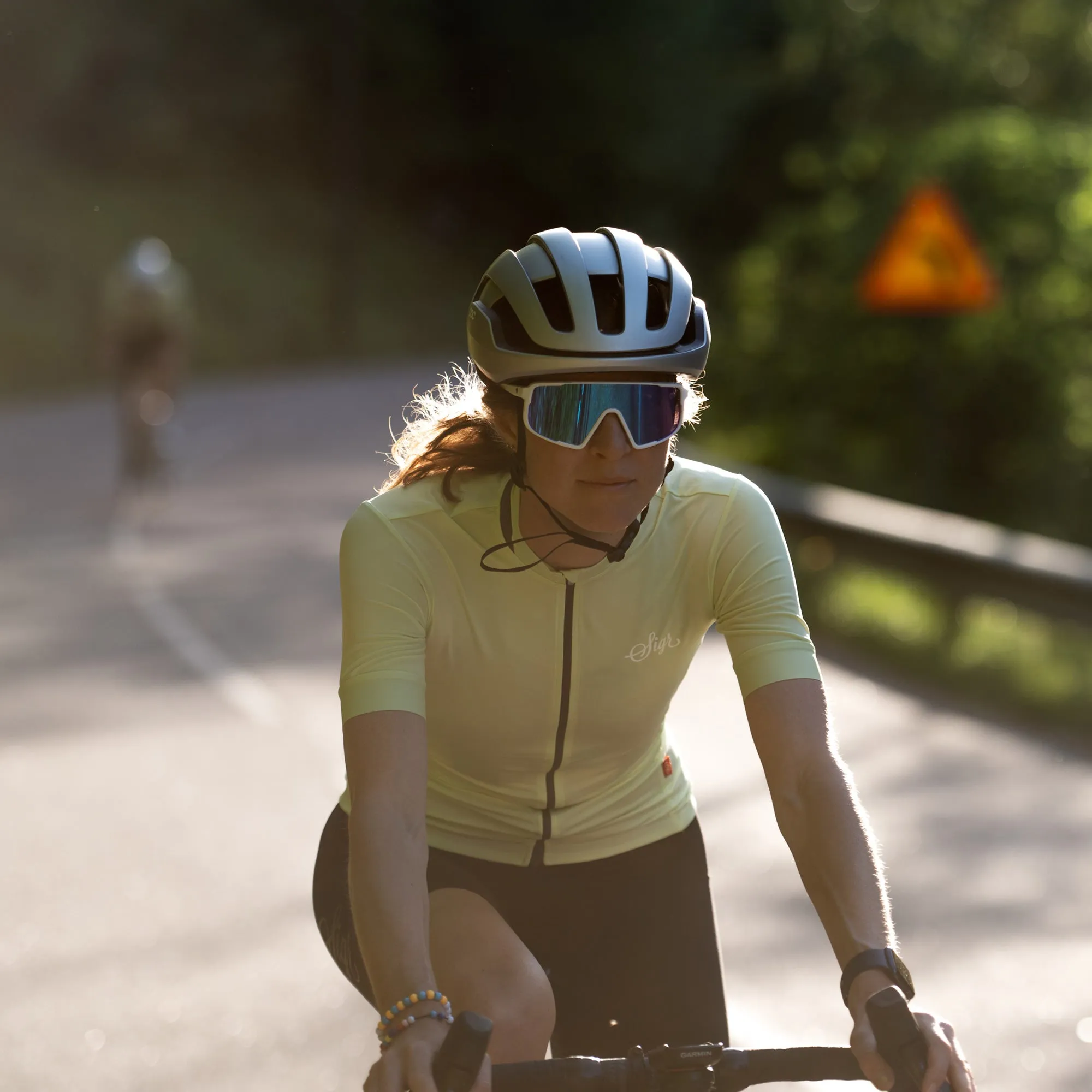 Daggkpa Women's Green Cycling Jersey