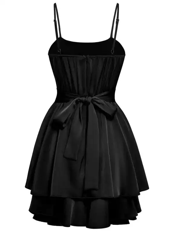 Elegant and Sexy Women’s Cross-border Casual Solid Color Sling Waist Jumpsuit for Women