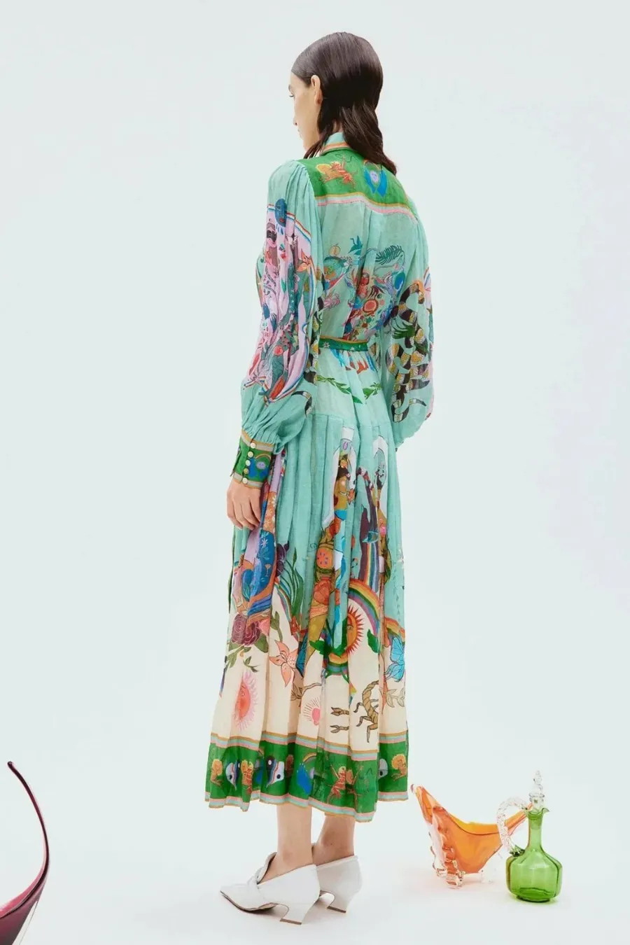 Evergreen Shirt Dress Multi