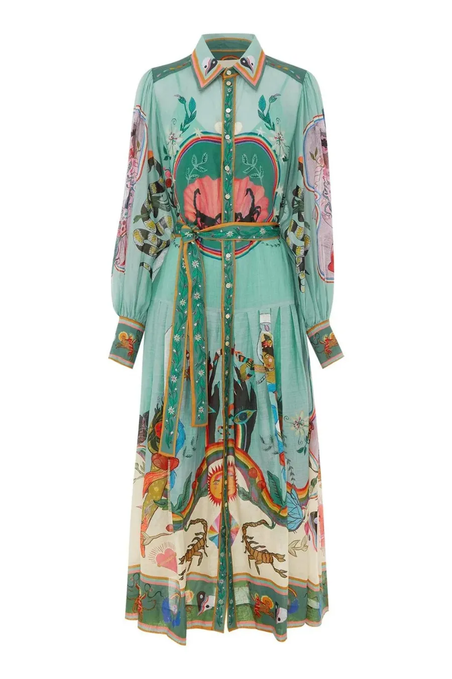 Evergreen Shirt Dress Multi