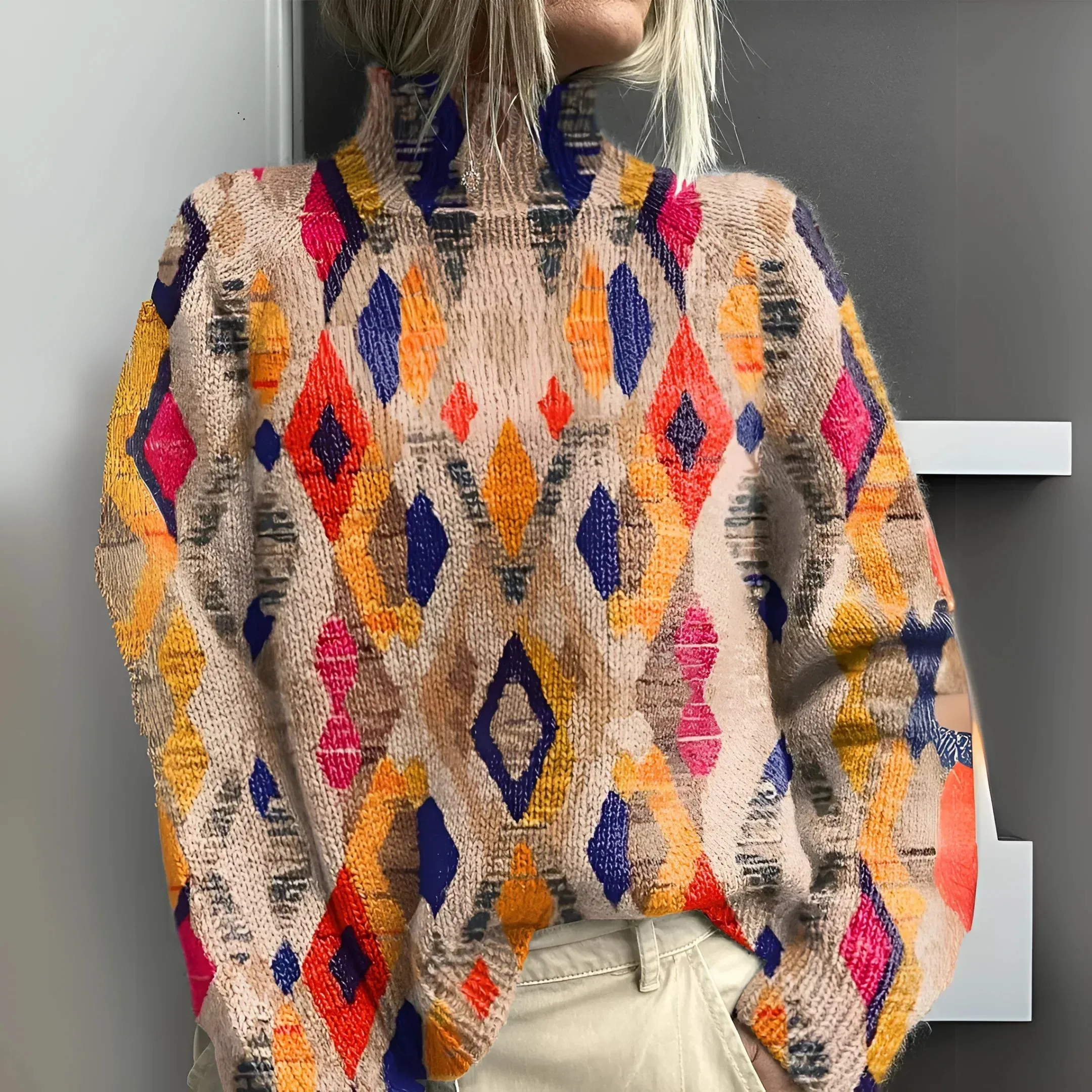 Grace | Luxurious Art-Inspired Jumper