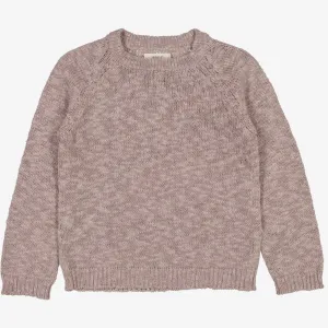 Knit Pullover Quinn - purple dove