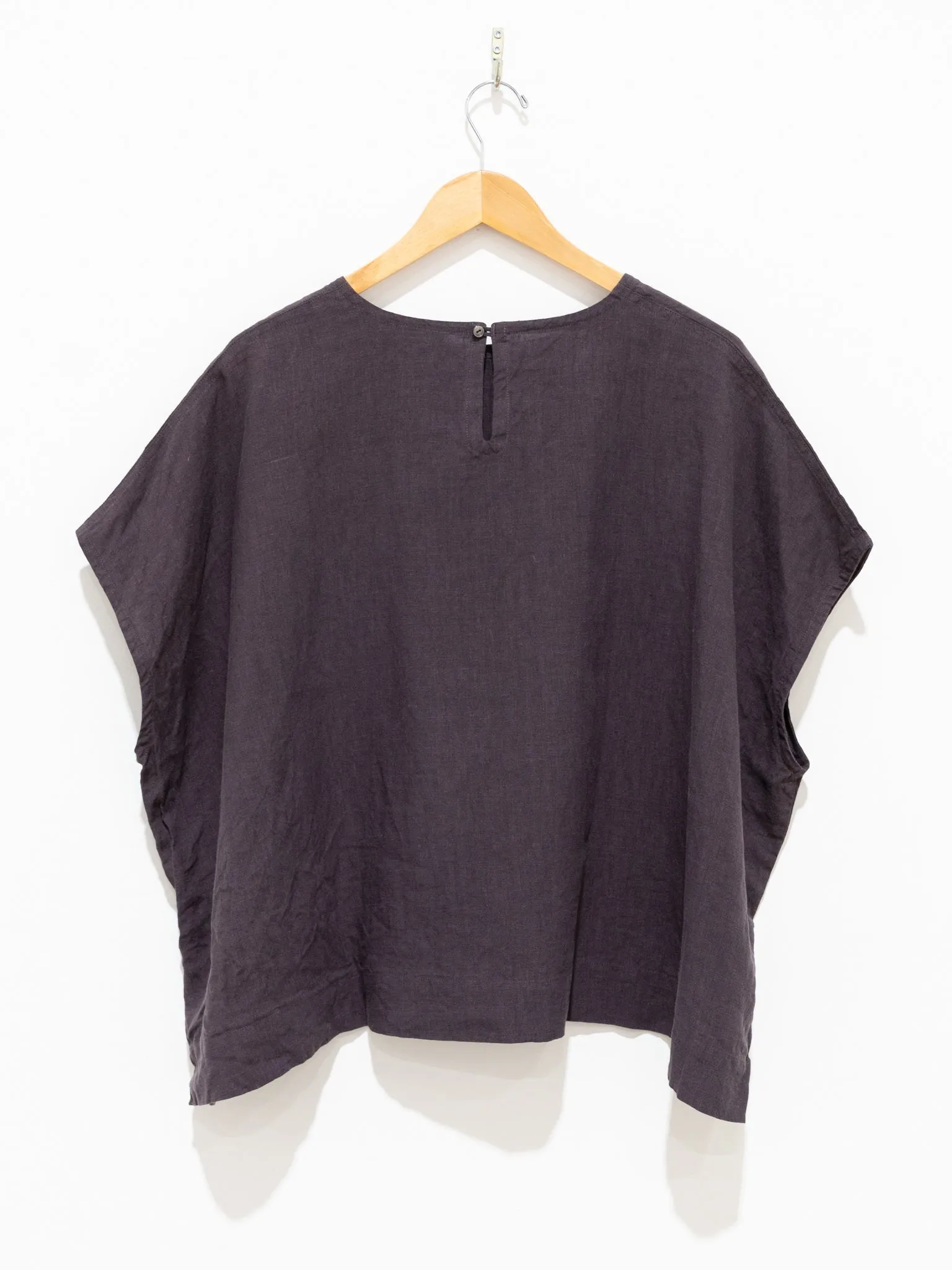 Linen Pullover - Purple