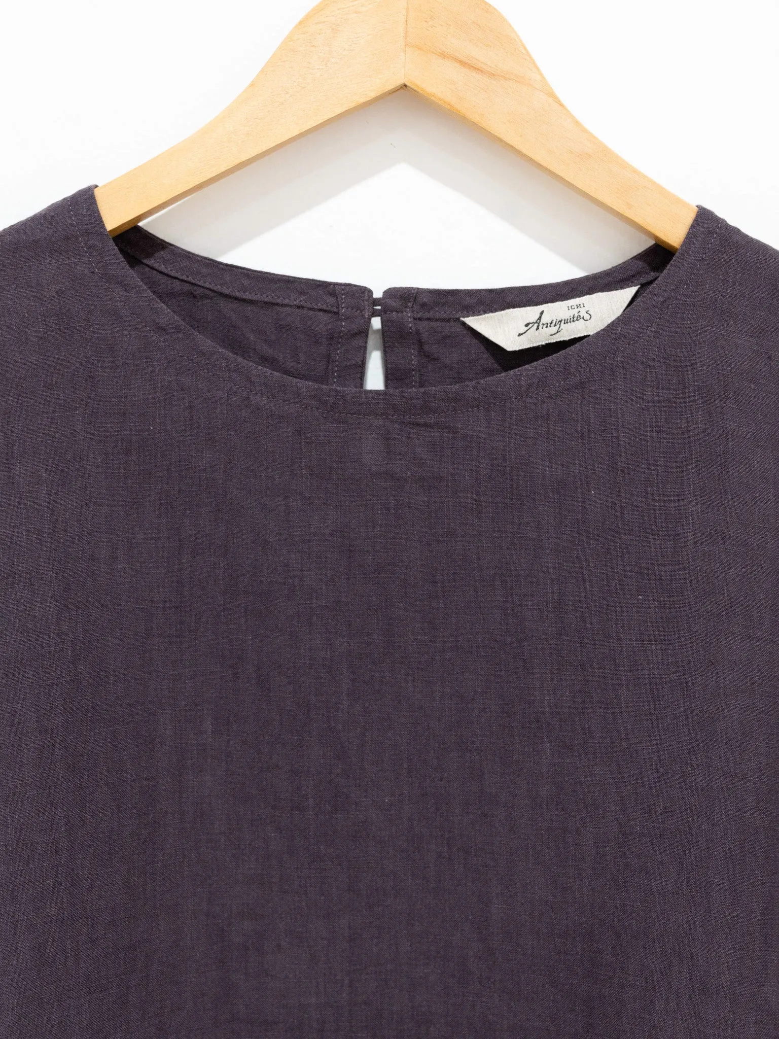 Linen Pullover - Purple