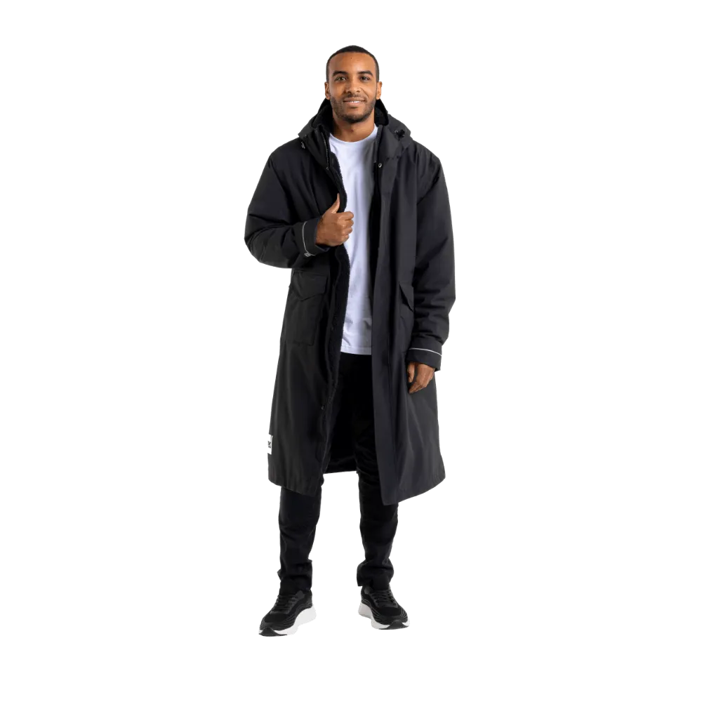 Men's EVO Pro Slimline Waterproof Parka Jacket - Stealth Black