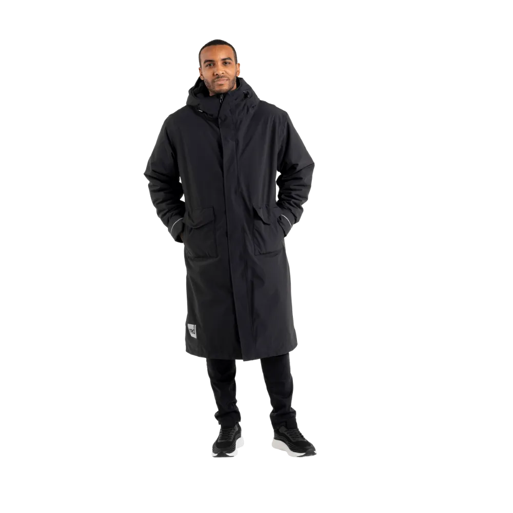 Men's EVO Pro Slimline Waterproof Parka Jacket - Stealth Black