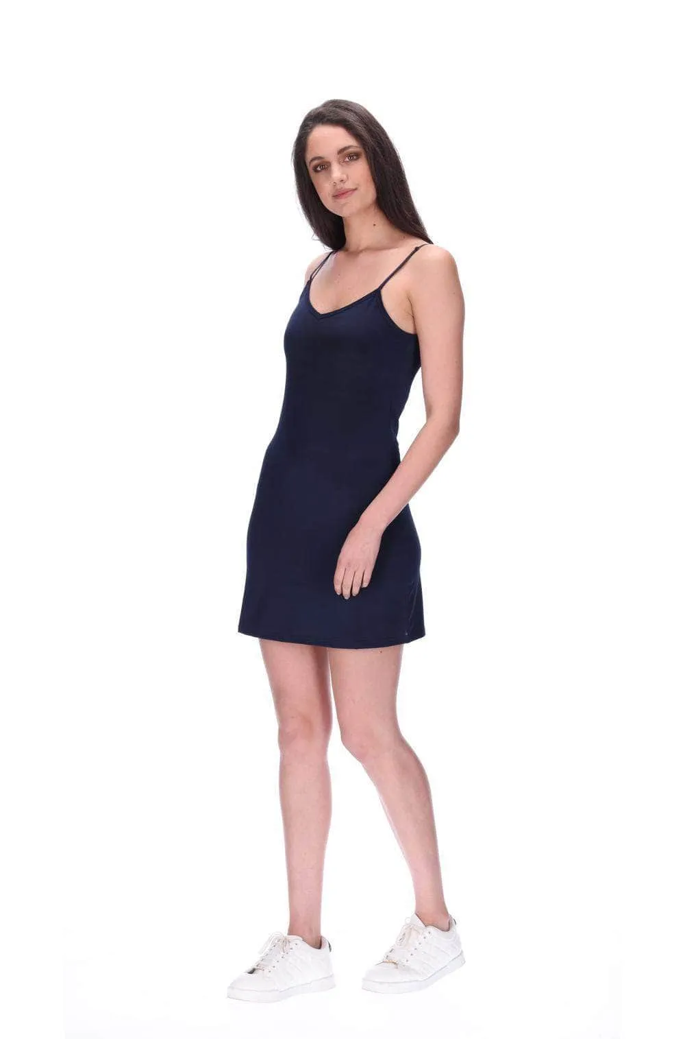 Navy Slip Long