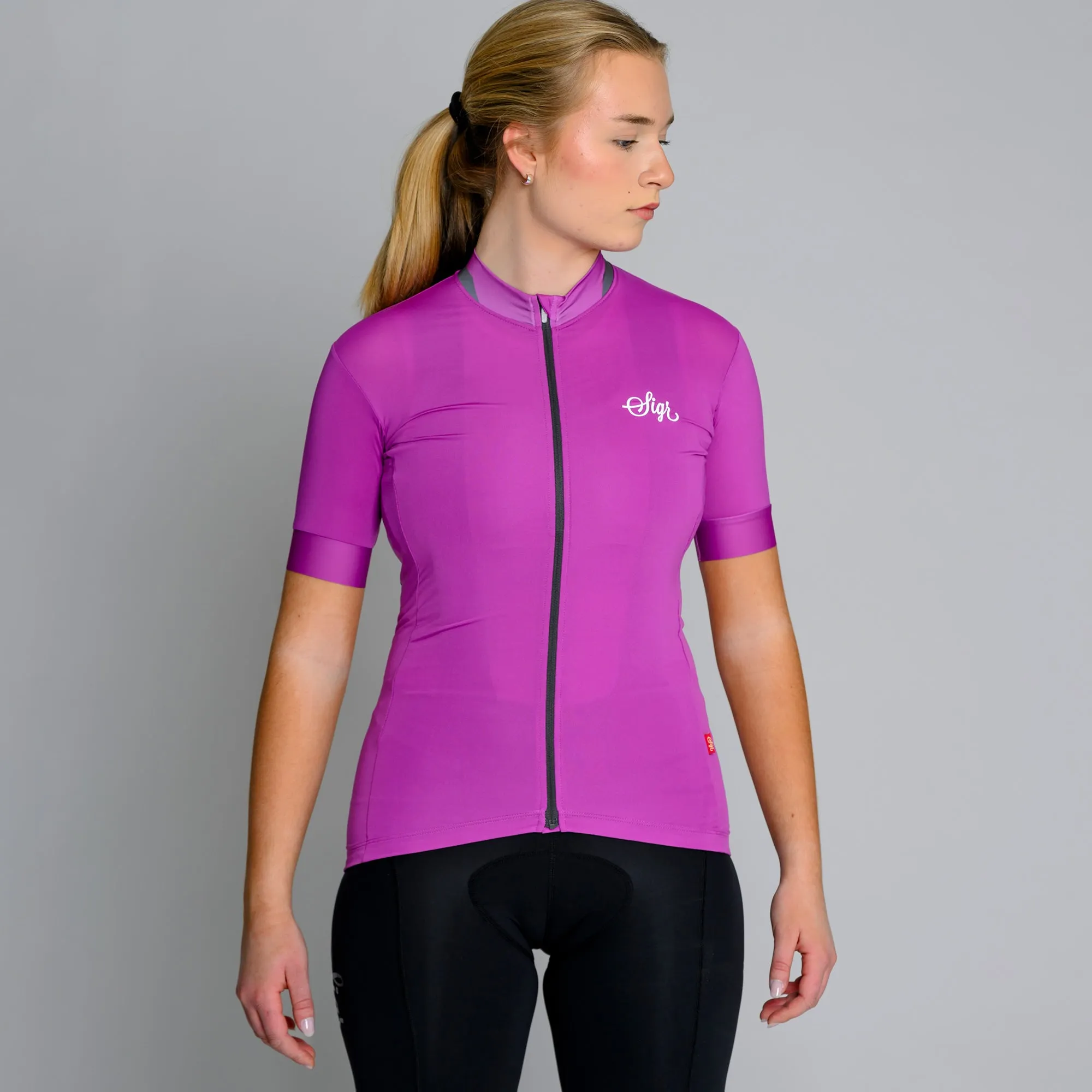 Orkid Women's Pink Purple Cycling Jersey