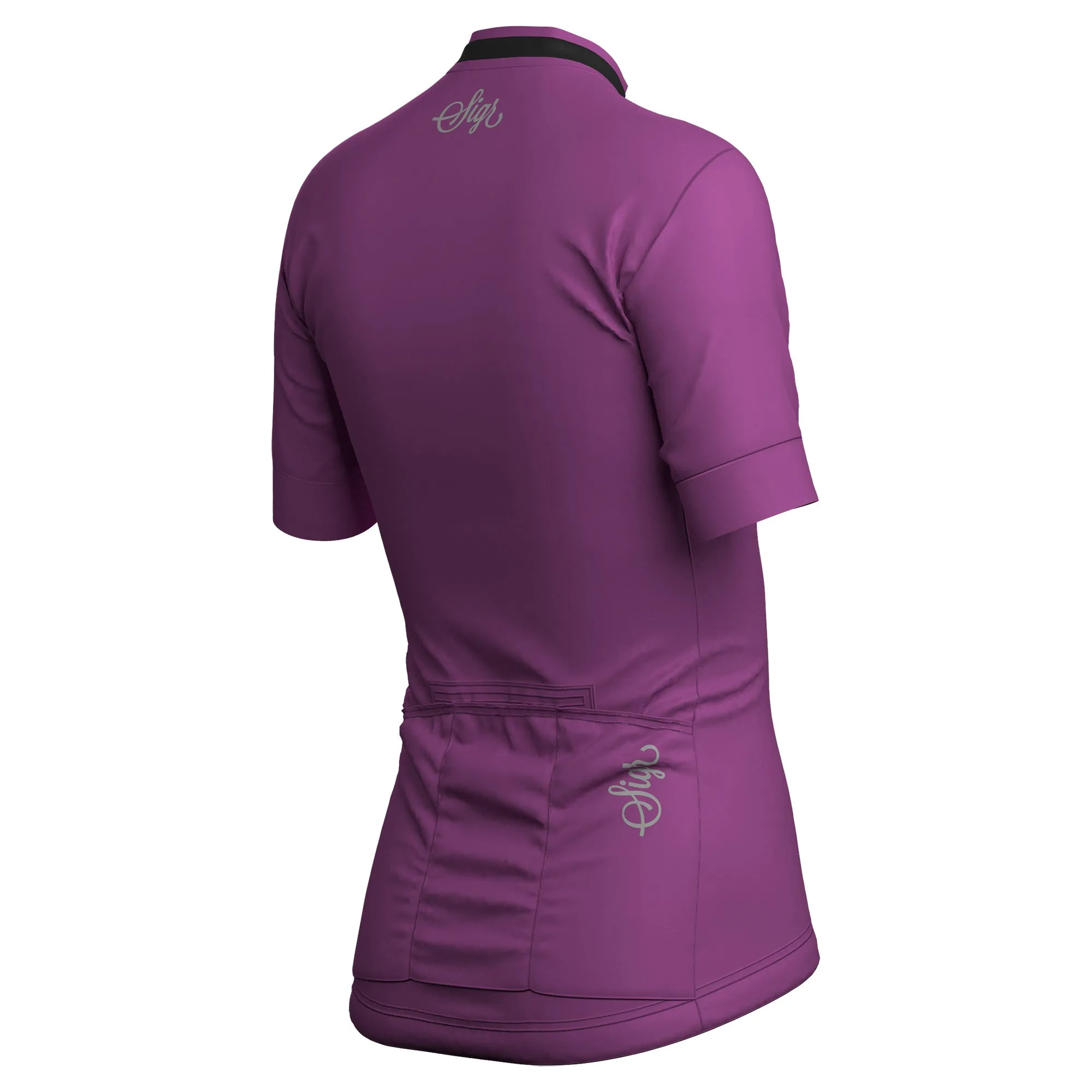 Orkid Women's Pink Purple Cycling Jersey