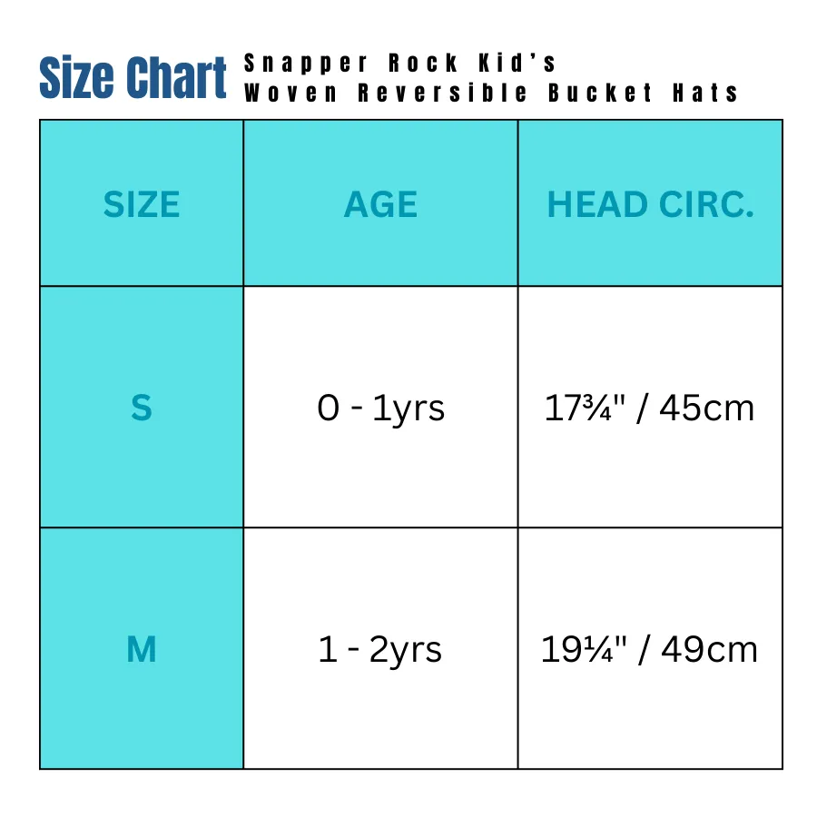Snapper Rock Lighthouse Island Sustainable Reversible Bucket Hat G00654 - Blue