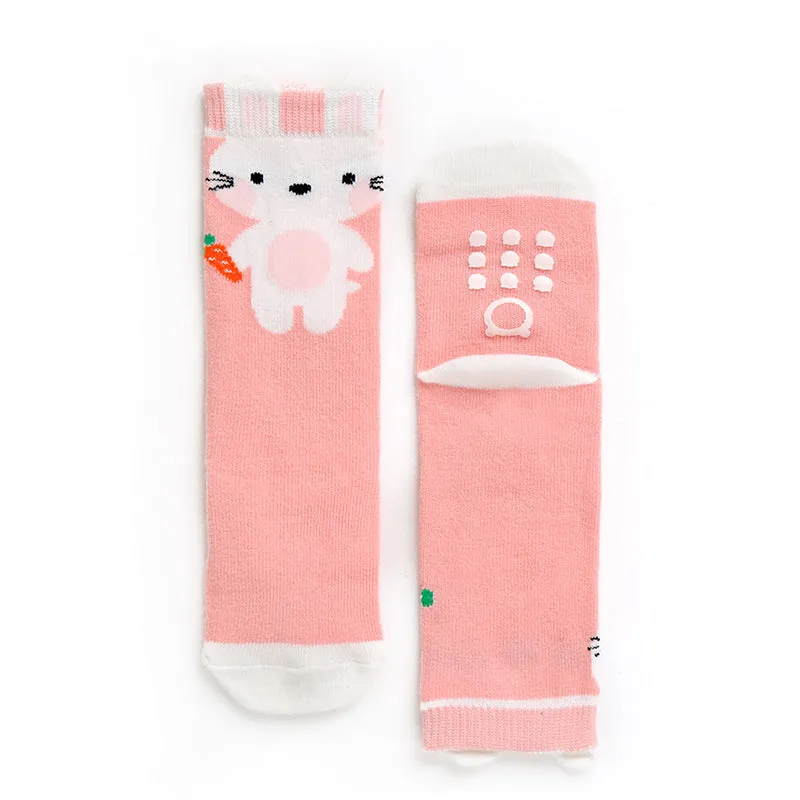 Zoo Rabbit Knee Non-Slip Socks V1304