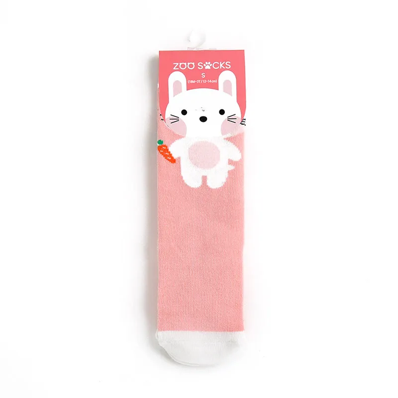 Zoo Rabbit Knee Non-Slip Socks V1304